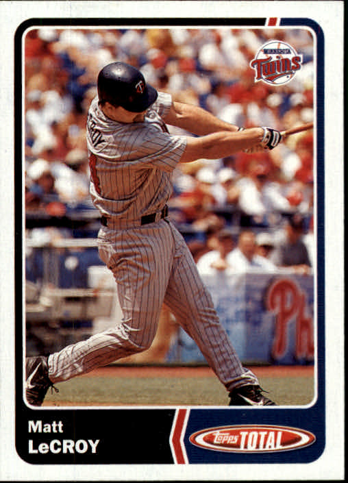 A9006- 2003 Topps Total Baseball Card #s 251-500 -You Pick- 15+ FREE US SHIP - Picture 183 of 438