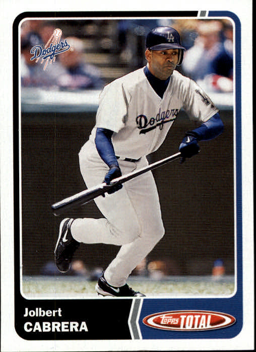 A9006- 2003 Topps Total Baseball Card #s 251-500 -You Pick- 15+ FREE US SHIP - Picture 261 of 438