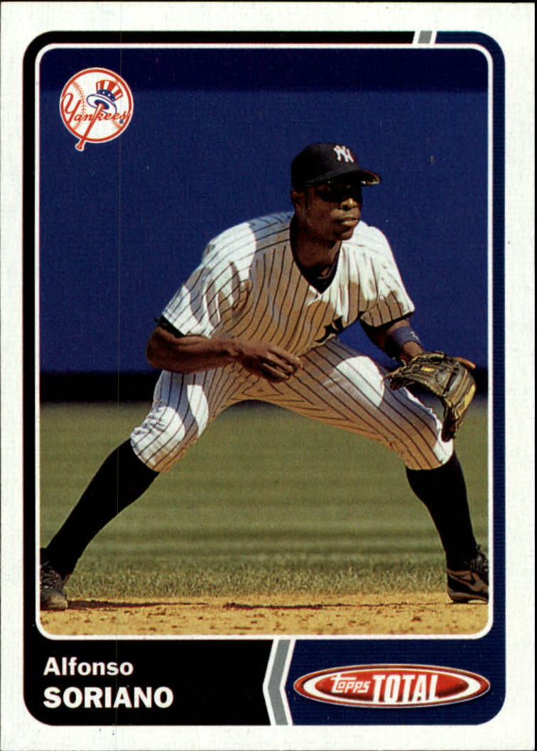 2003 Topps Total #802 Alfonso Soriano