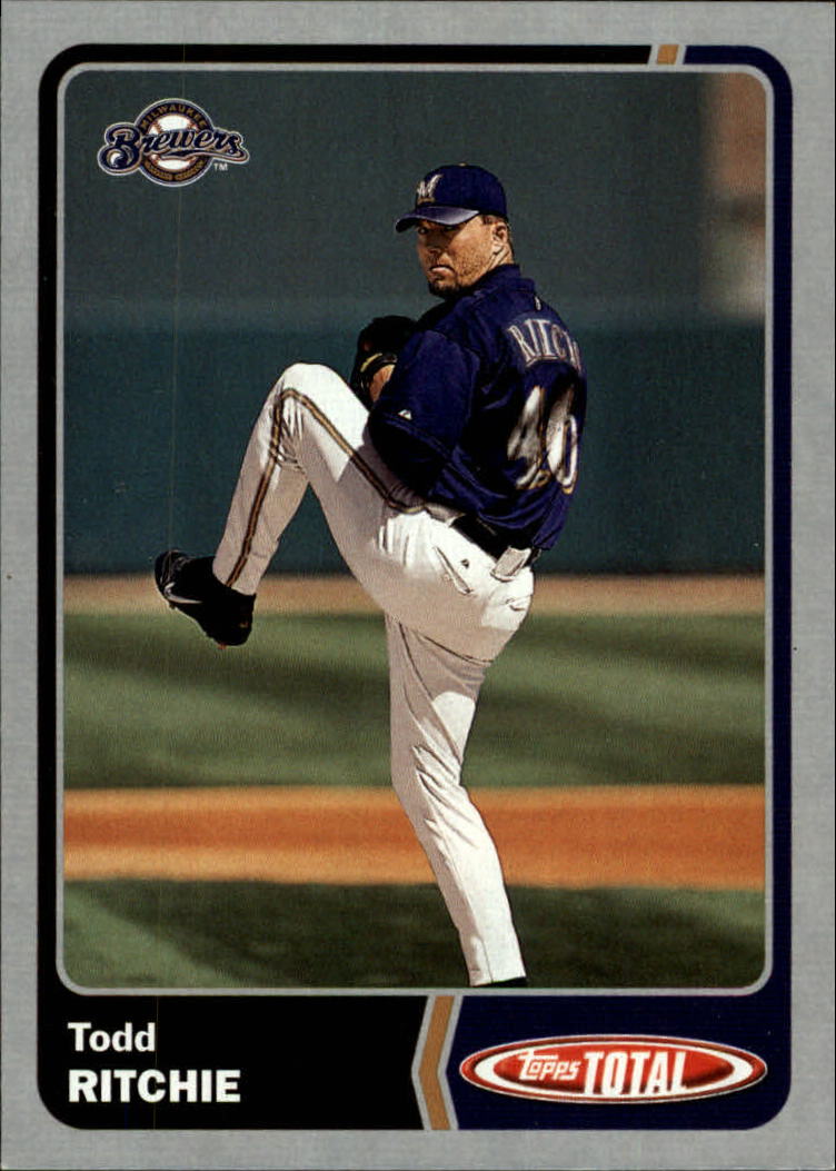 2003 Topps Total Silver #650 Todd Ritchie