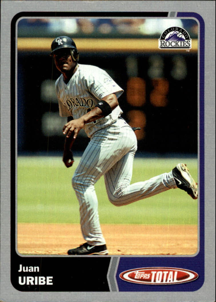 A9006- 2003 Topps Total Baseball Assorted Inserts -You Pick- 15+ FREE US SHIP - Picture 88 of 255