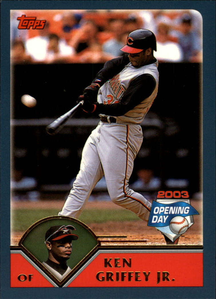 2003 Topps Opening Day #5 Ken Griffey Jr. - NM-MT