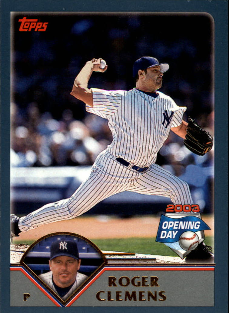 2003 Topps Opening Day #65 Roger Clemens