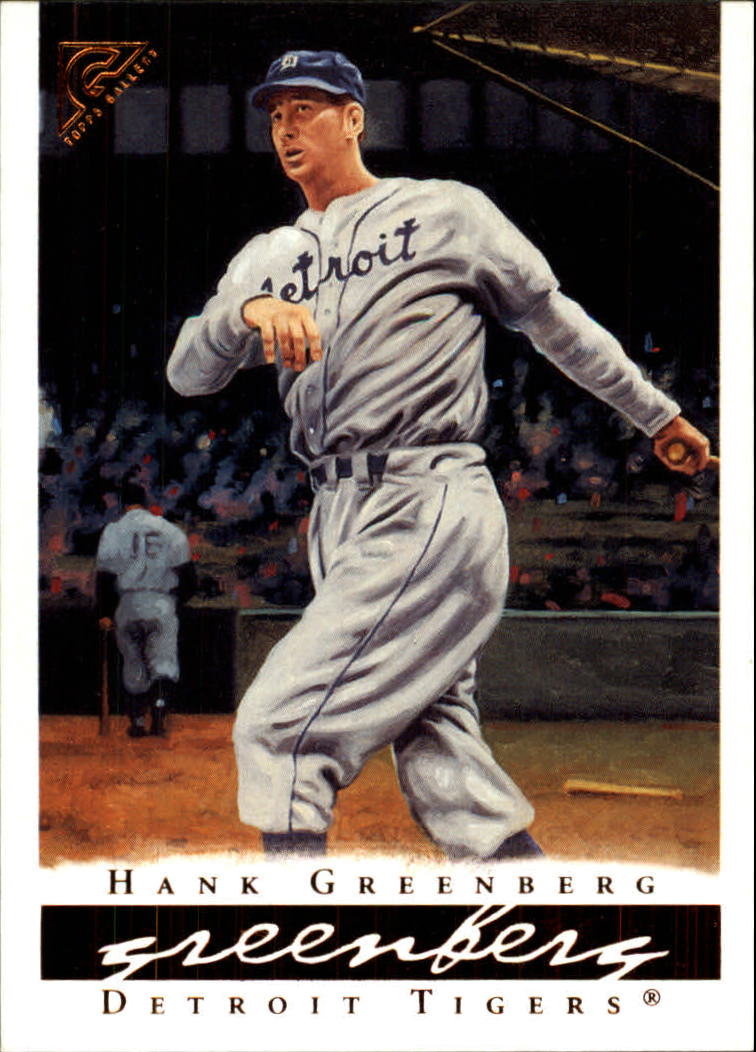 2003 Topps Gallery HOF #54B Hank Greenberg No Player