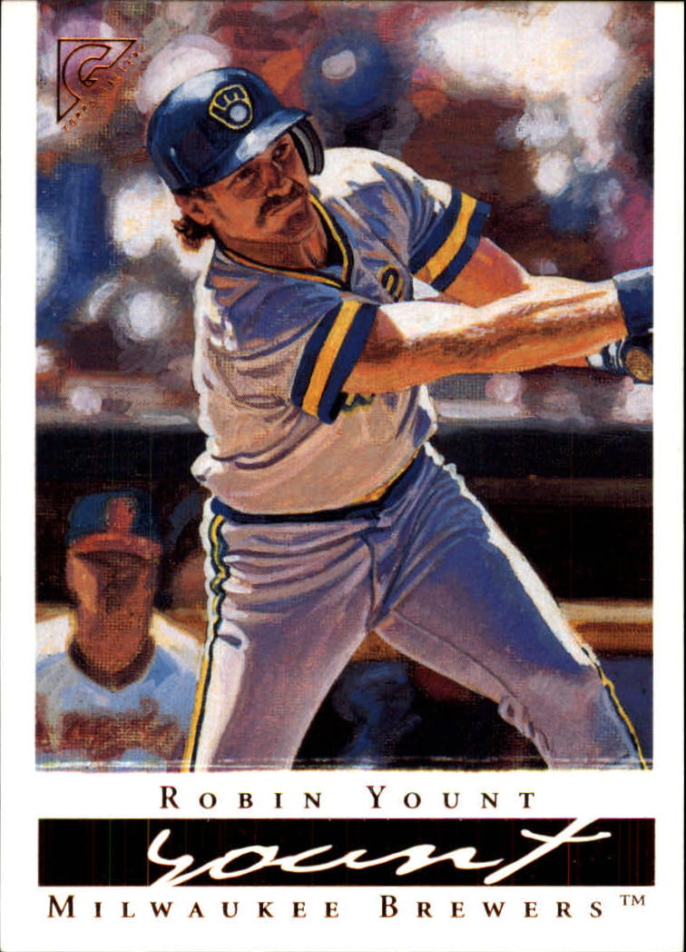 2003 Topps Gallery HOF #55 Robin Yount w/Player