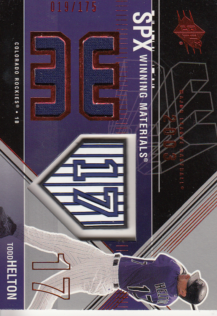 TODD HELTON - 1997 Bowman's Best - #109 - Rockies - $1.00 Shipping 