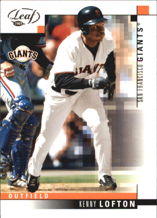 Kenny Lofton 2003 Topps #622 San Francisco Giants Baseball Card