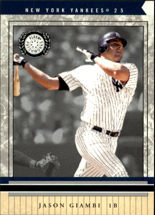 2003 Fleer Patchworks #48 Jason Giambi