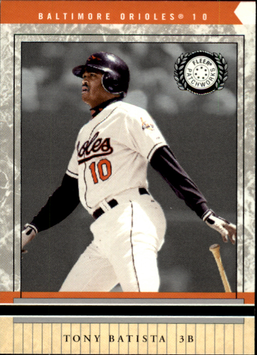 2003 Fleer Patchworks Baseball "Main Set" Cards - Picture 92 of 189