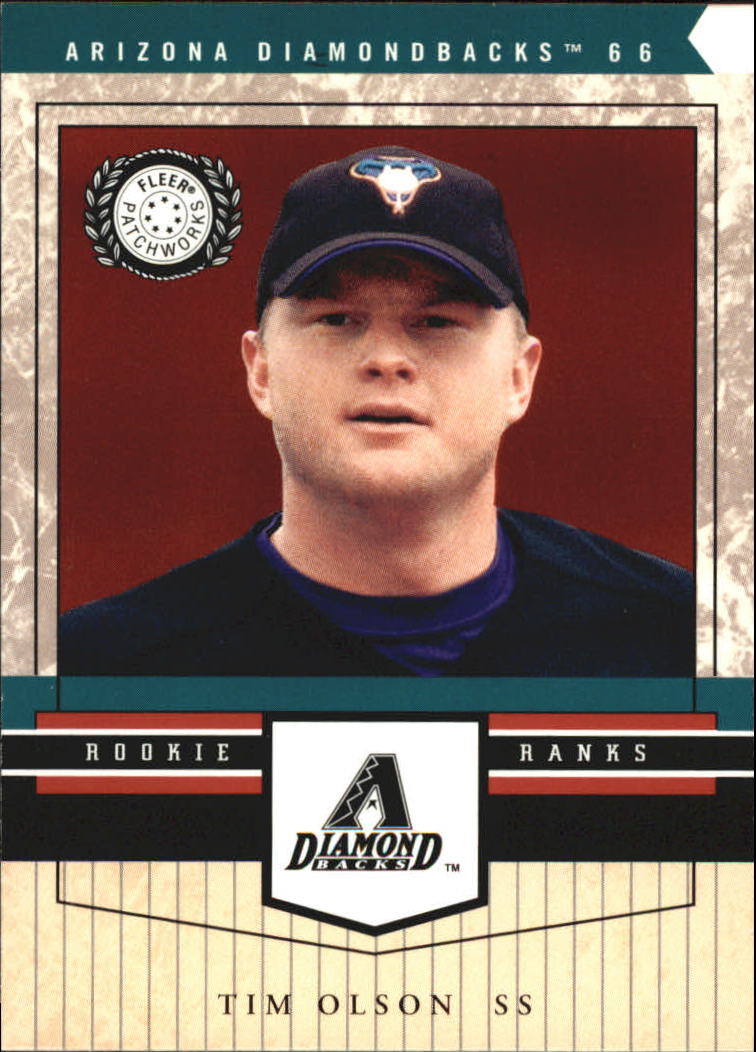 2003 Fleer Patchworks Star Ruby #115 Tim Olson RR