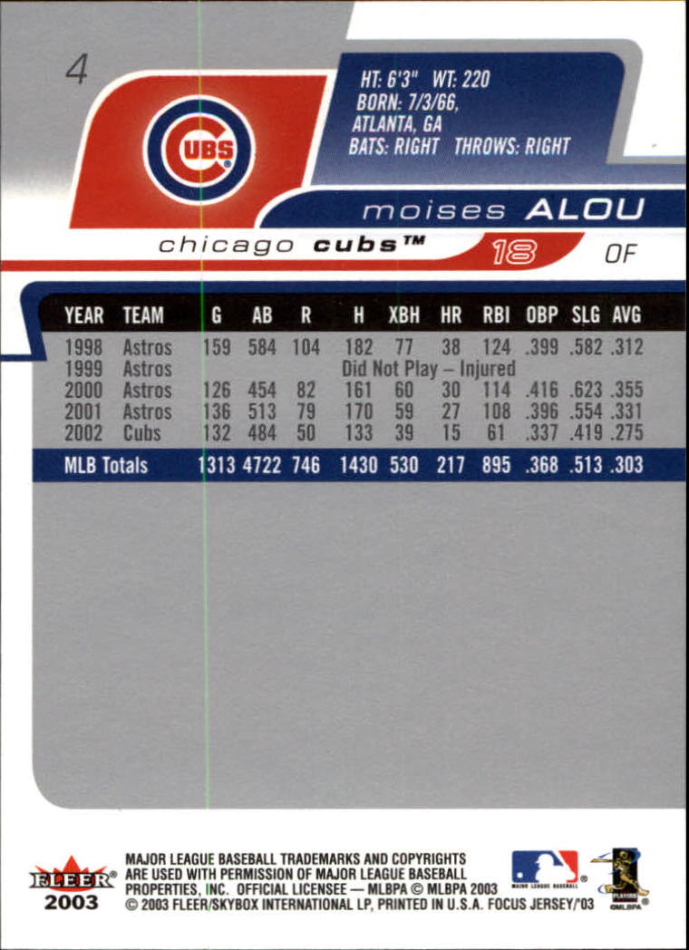 B1722- 2003 Fleer Focus JE BB #s 1-190 +Inserts -You Pick- 15+ FREE US SHIP - Picture 7 of 327