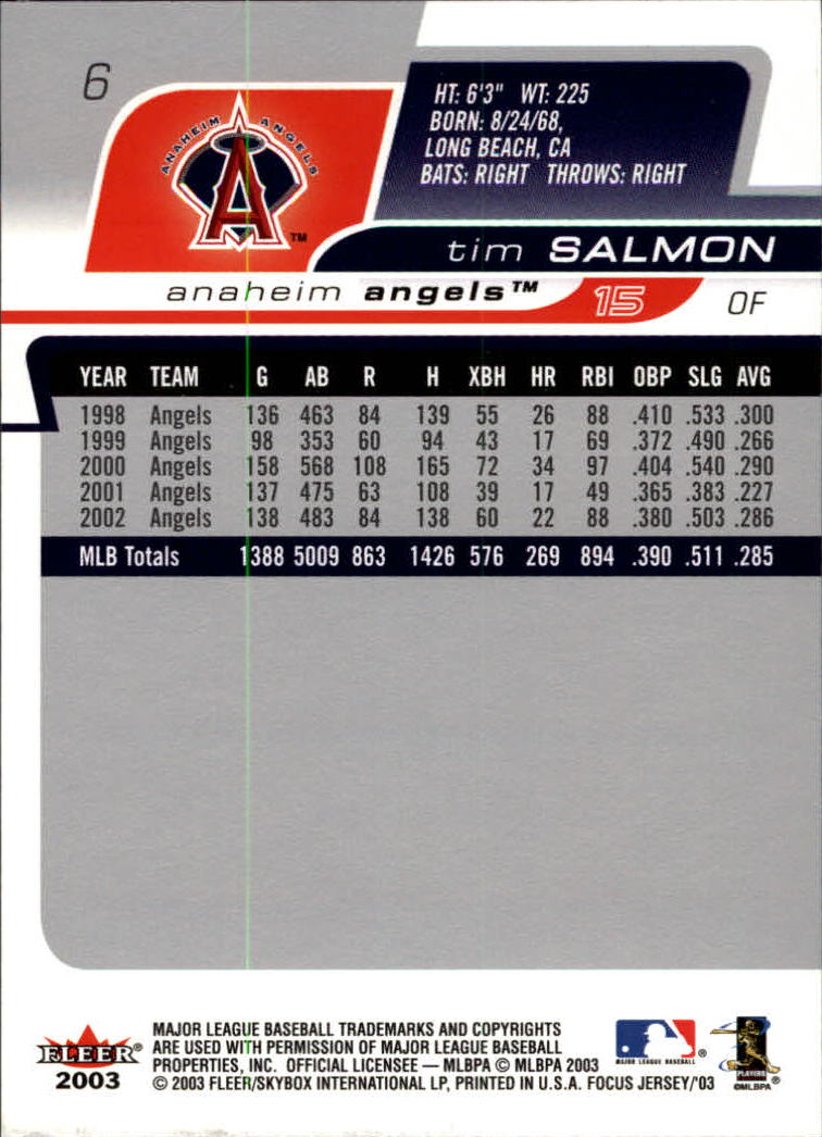 B1722- 2003 Fleer Focus JE BB #s 1-190 +Inserts -You Pick- 15+ FREE US SHIP - Picture 11 of 327