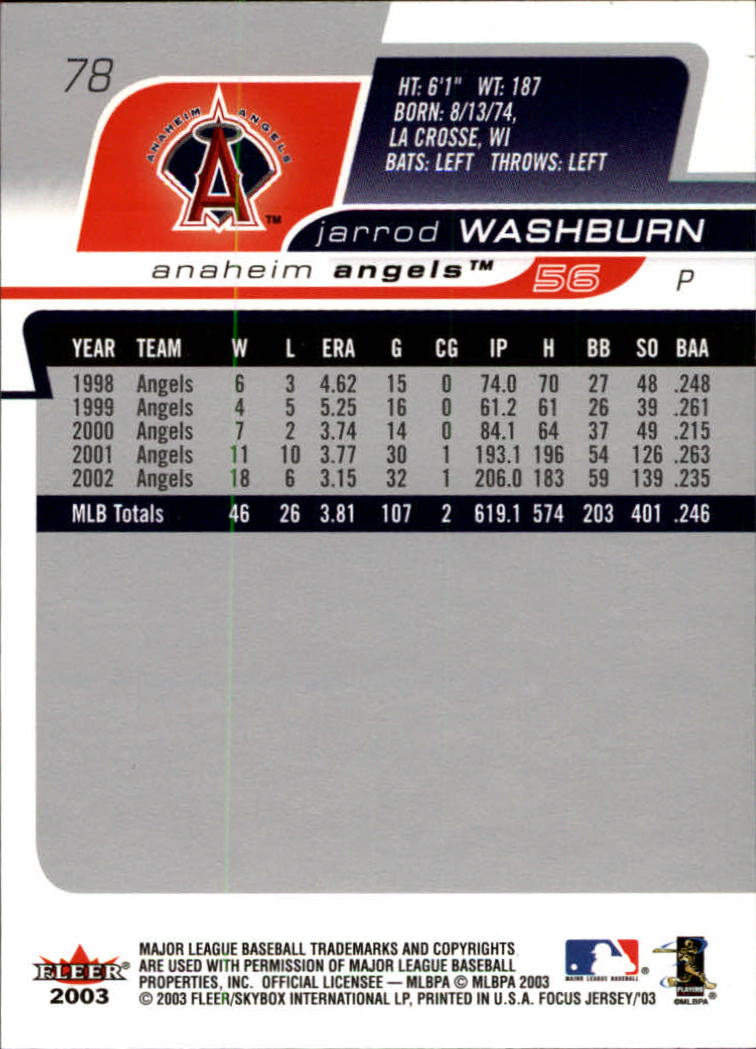 B1722- 2003 Fleer Focus JE BB #s 1-190 +Inserts -You Pick- 15+ FREE US SHIP - Picture 143 of 327