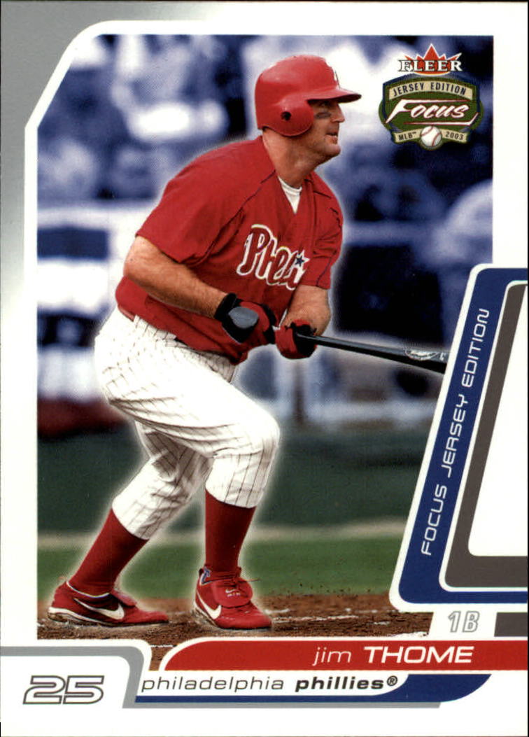 B1722- 2003 Fleer Focus JE BB #s 1-190 +Inserts -You Pick- 15+ FREE US SHIP - Picture 158 of 327