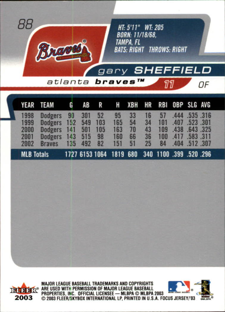 B1722- 2003 Fleer Focus JE BB #s 1-190 +Inserts -You Pick- 15+ FREE US SHIP - Picture 163 of 327