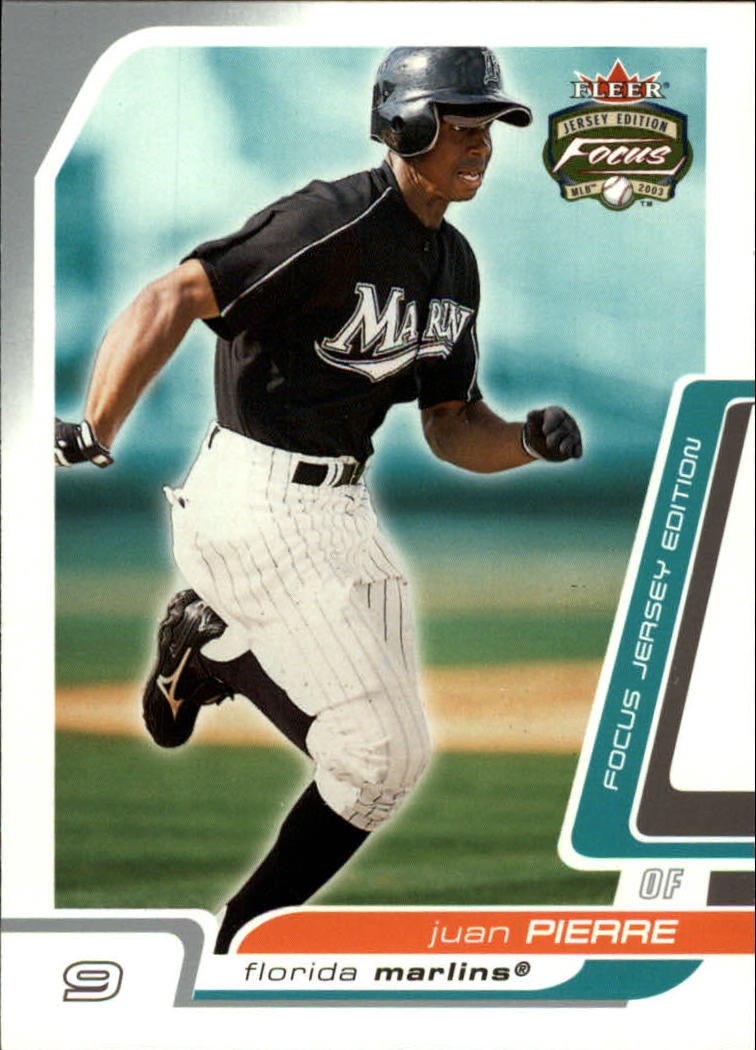 449 Juan Pierre - Florida Marlins - 2003 Upper Deck Baseball