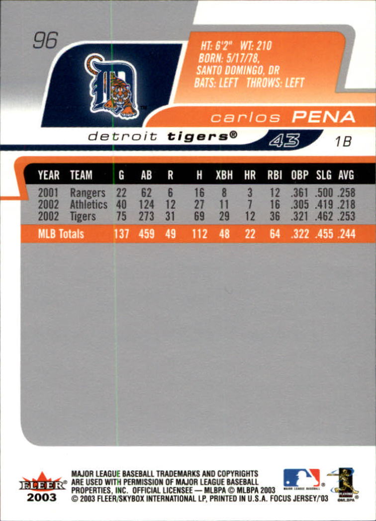 B1722- 2003 Fleer Focus JE BB #s 1-190 +Inserts -You Pick- 15+ FREE US SHIP - Picture 179 of 327