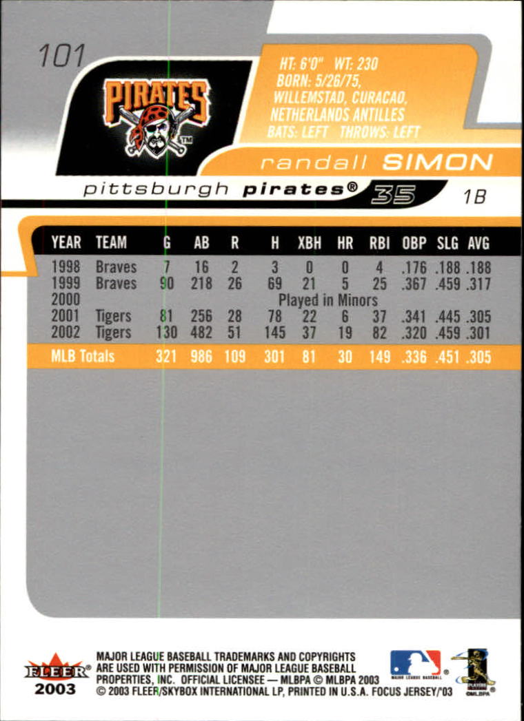 B1722- 2003 Fleer Focus JE BB #s 1-190 +Inserts -You Pick- 15+ FREE US SHIP - Picture 189 of 327