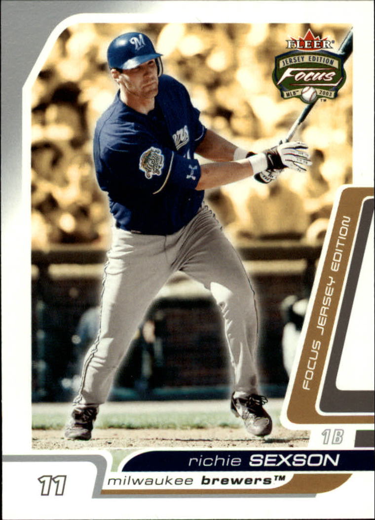 B1722- 2003 Fleer Focus JE BB #s 1-190 +Inserts -You Pick- 15+ FREE US SHIP - Picture 214 of 327