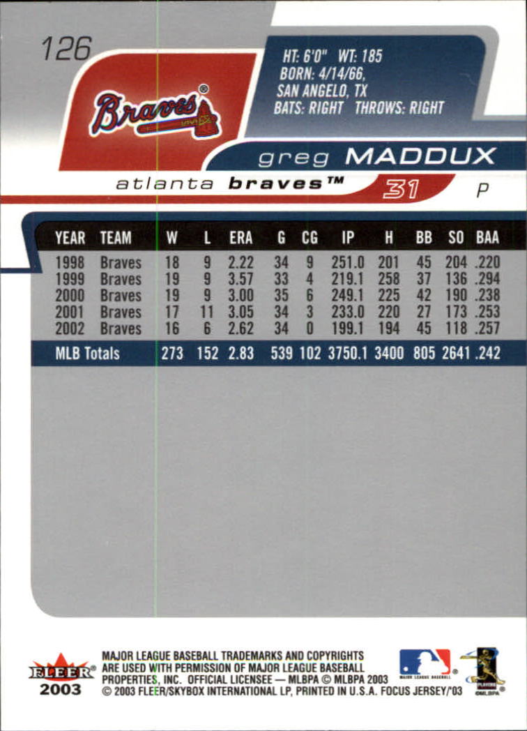 B1722- 2003 Fleer Focus JE BB #s 1-190 +Inserts -You Pick- 15+ FREE US SHIP - Picture 239 of 327