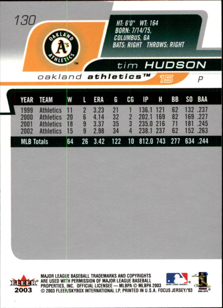 B1722- 2003 Fleer Focus JE BB #s 1-190 +Inserts -You Pick- 15+ FREE US SHIP - Picture 247 of 327