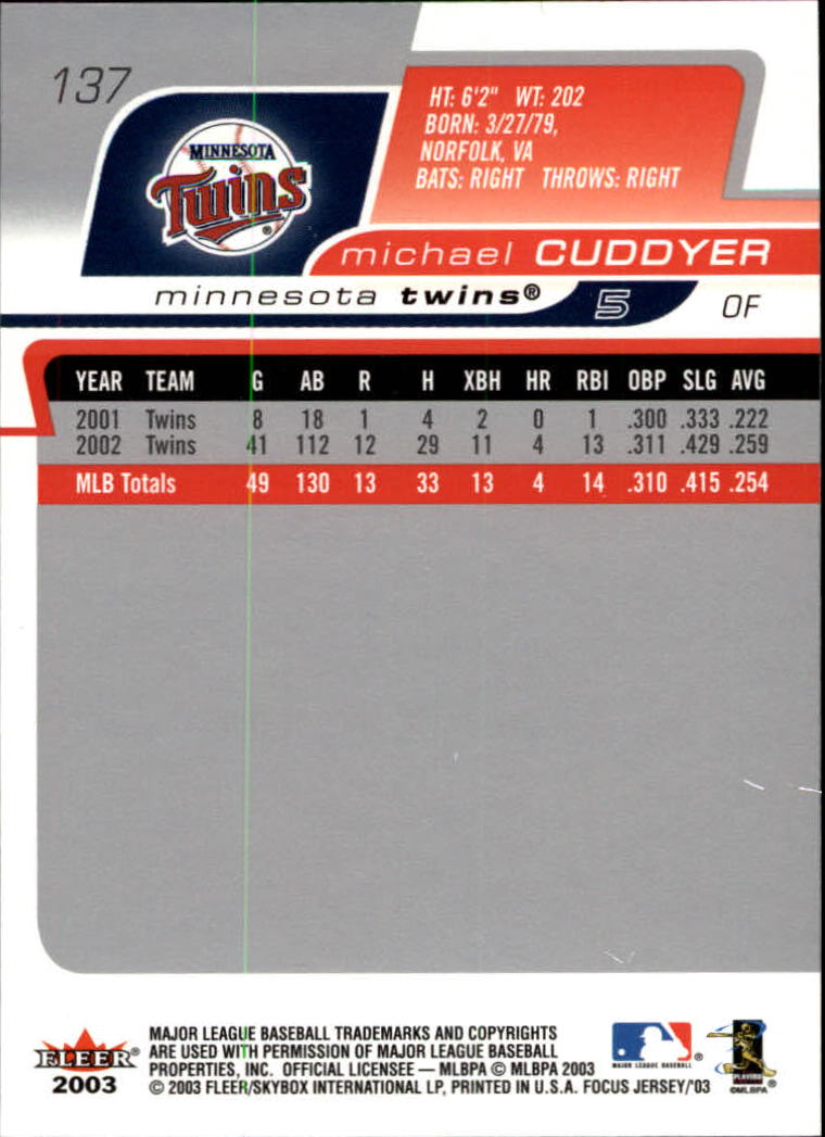 B1722- 2003 Fleer Focus JE BB #s 1-190 +Inserts -You Pick- 15+ FREE US SHIP - Picture 261 of 327
