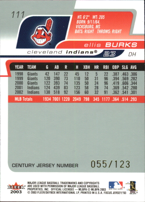 B1722- 2003 Fleer Focus JE BB #s 1-190 +Inserts -You Pick- 15+ FREE US SHIP - Picture 321 of 327