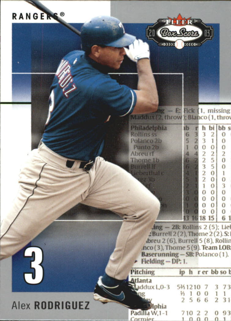B1527- 2003 Fleer Box Score BB Cards 1-245 +Inserts -You Pick- 15+ FREE US SHIP - Picture 4 of 249