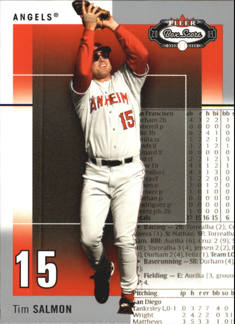 B1527- 2003 Fleer Box Score BB Cards 1-245 +Inserts -You Pick- 15+ FREE US SHIP - Picture 16 of 249