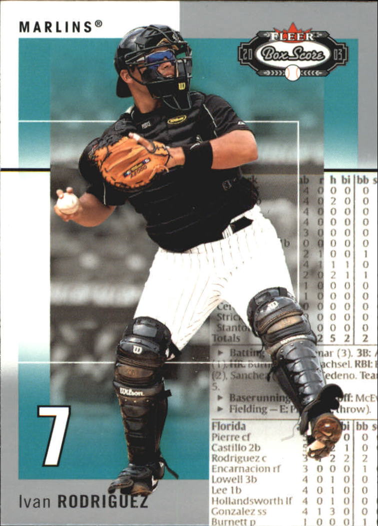 B1527- 2003 Fleer Box Score BB Cards 1-245 +Inserts -You Pick- 15+ FREE US SHIP - Picture 18 of 249