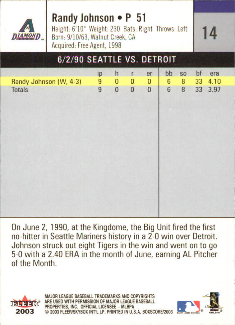 B1527- 2003 Fleer Box Score BB Cards 1-245 +Inserts -You Pick- 15+ FREE US SHIP - Picture 27 of 249