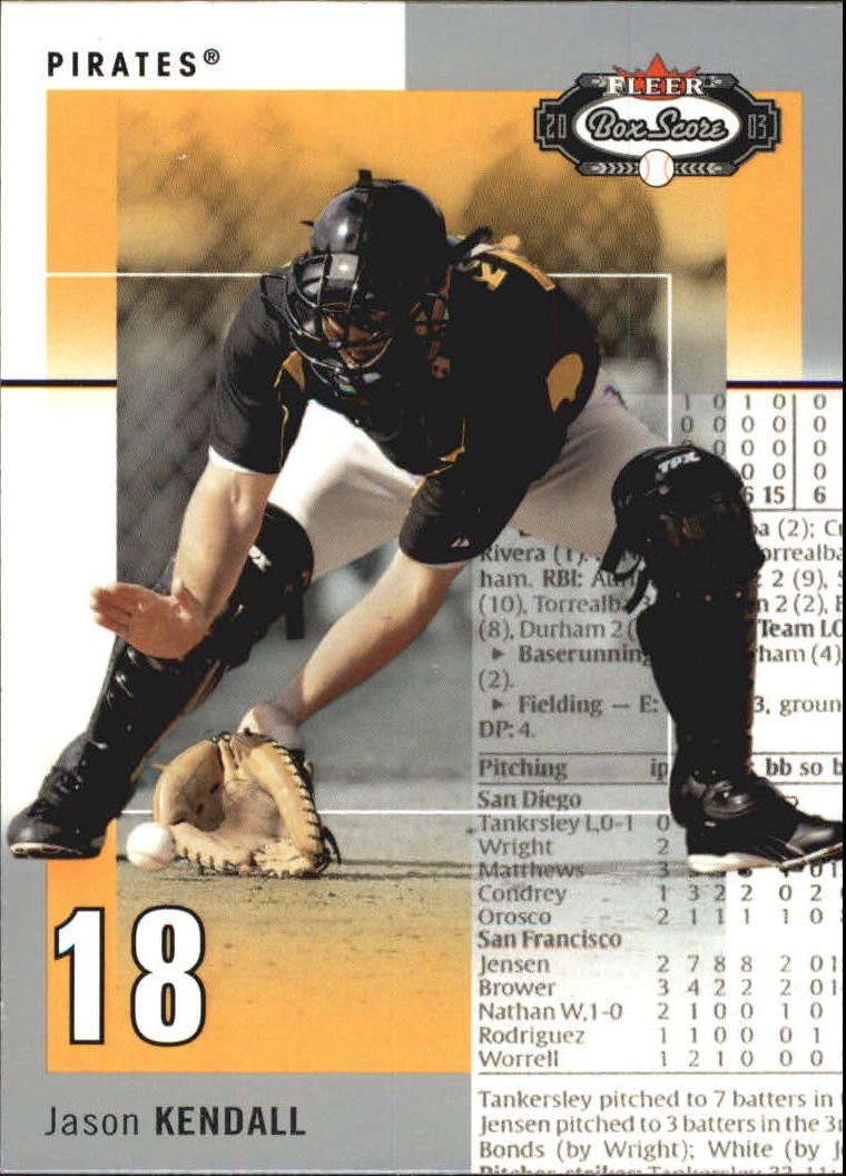 B1527- 2003 Fleer Box Score BB Cards 1-245 +Inserts -You Pick- 15+ FREE US SHIP - Picture 62 of 249