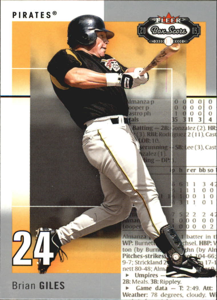 B1527- 2003 Fleer Box Score BB Cards 1-245 +Inserts -You Pick- 15+ FREE US SHIP - Picture 68 of 249