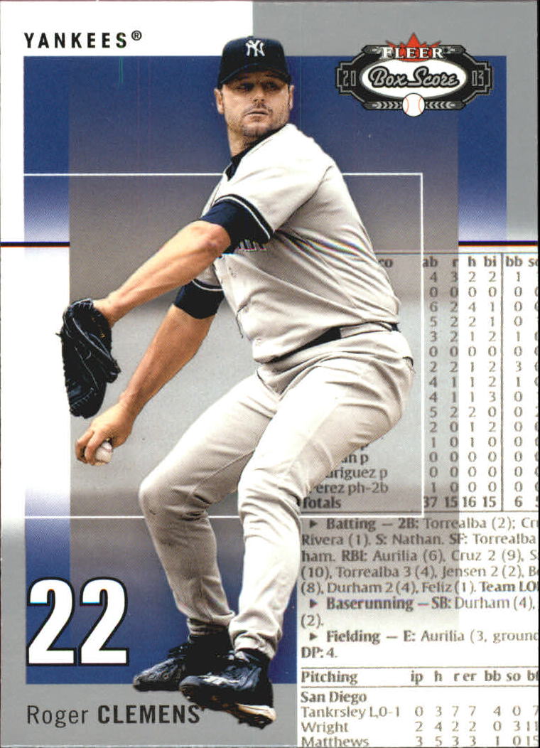 B1527- 2003 Fleer Box Score BB Cards 1-245 +Inserts -You Pick- 15+ FREE US SHIP - Picture 72 of 249