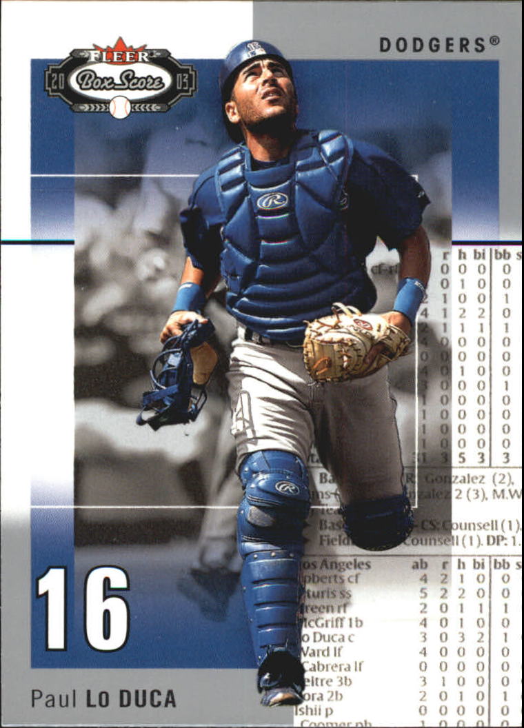 B1527- 2003 Fleer Box Score BB Cards 1-245 +Inserts -You Pick- 15+ FREE US SHIP - Picture 76 of 249