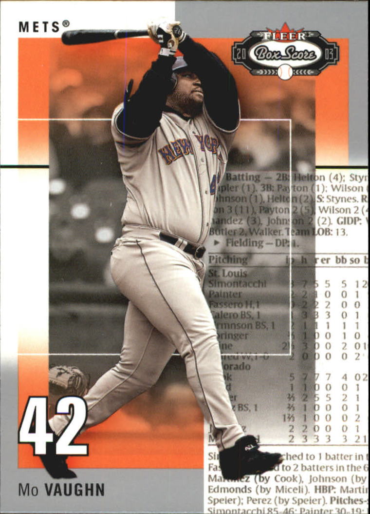 B1527- 2003 Fleer Box Score BB Cards 1-245 +Inserts -You Pick- 15+ FREE US SHIP - Picture 110 of 249