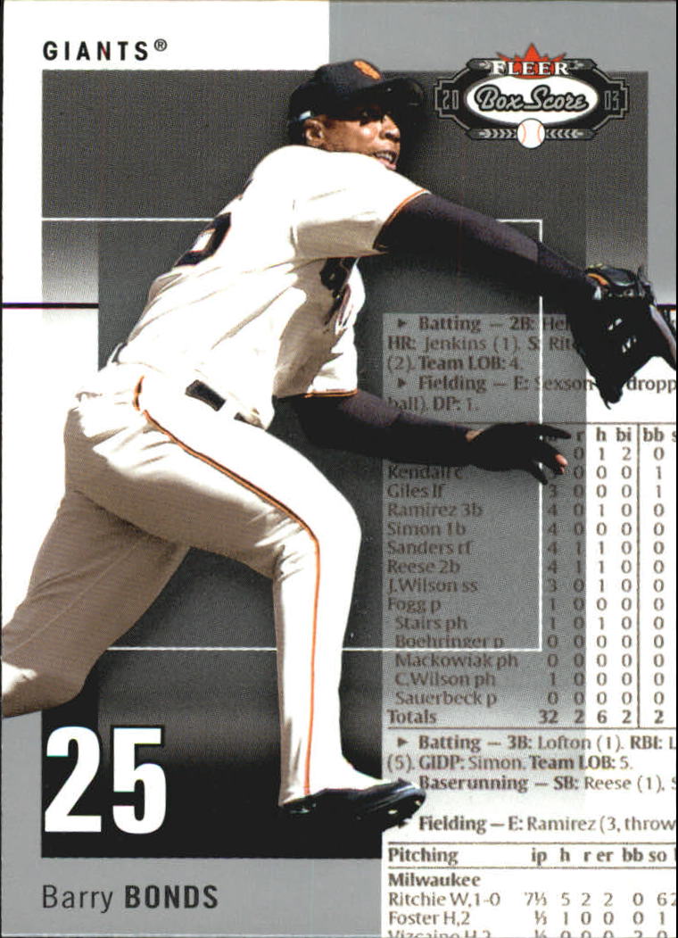 B1527- 2003 Fleer Box Score BB Cards 1-245 +Inserts -You Pick- 15+ FREE US SHIP - Picture 112 of 249