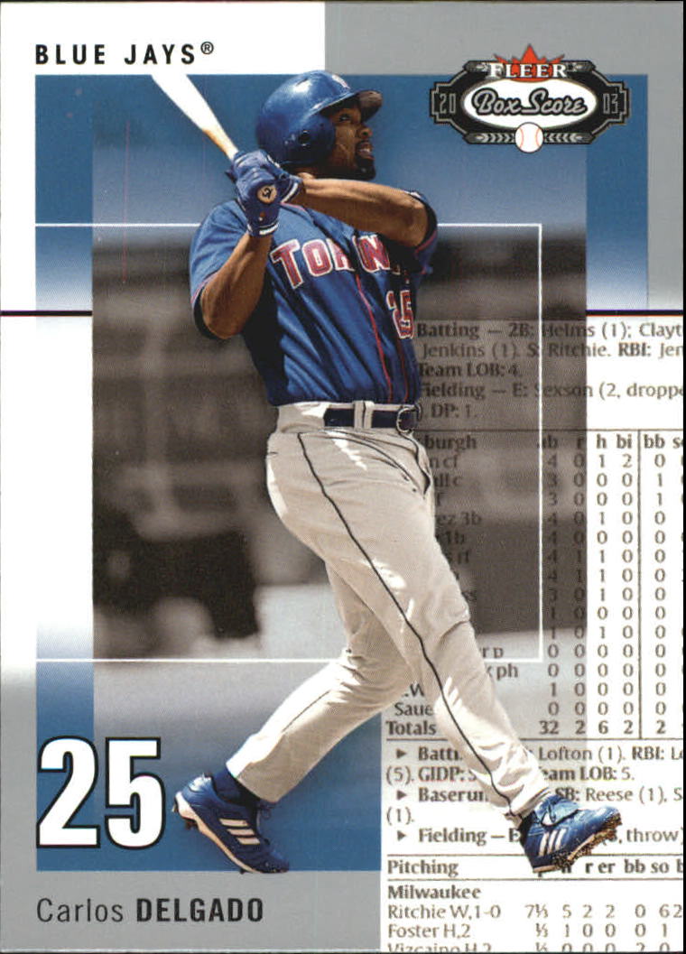 B1527- 2003 Fleer Box Score BB Cards 1-245 +Inserts -You Pick- 15+ FREE US SHIP - Picture 114 of 249