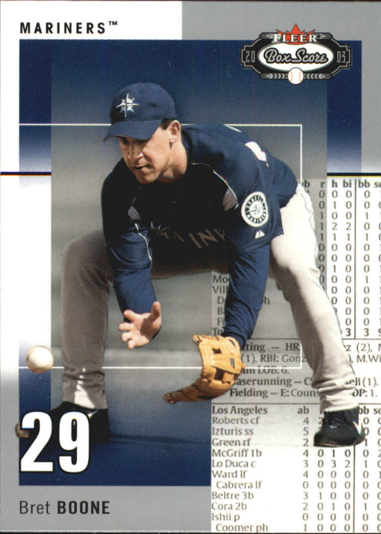 B1527- 2003 Fleer Box Score BB Cards 1-245 +Inserts -You Pick- 15+ FREE US SHIP - Picture 122 of 249
