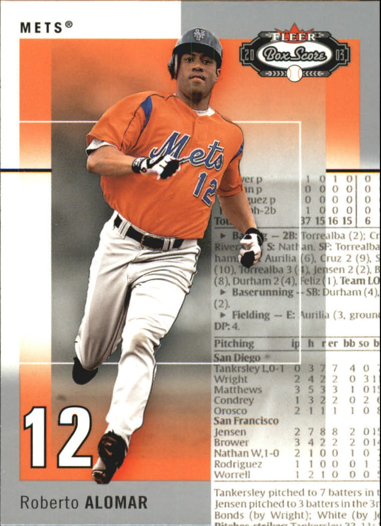 B1527- 2003 Fleer Box Score BB Cards 1-245 +Inserts -You Pick- 15+ FREE US SHIP - Picture 148 of 249