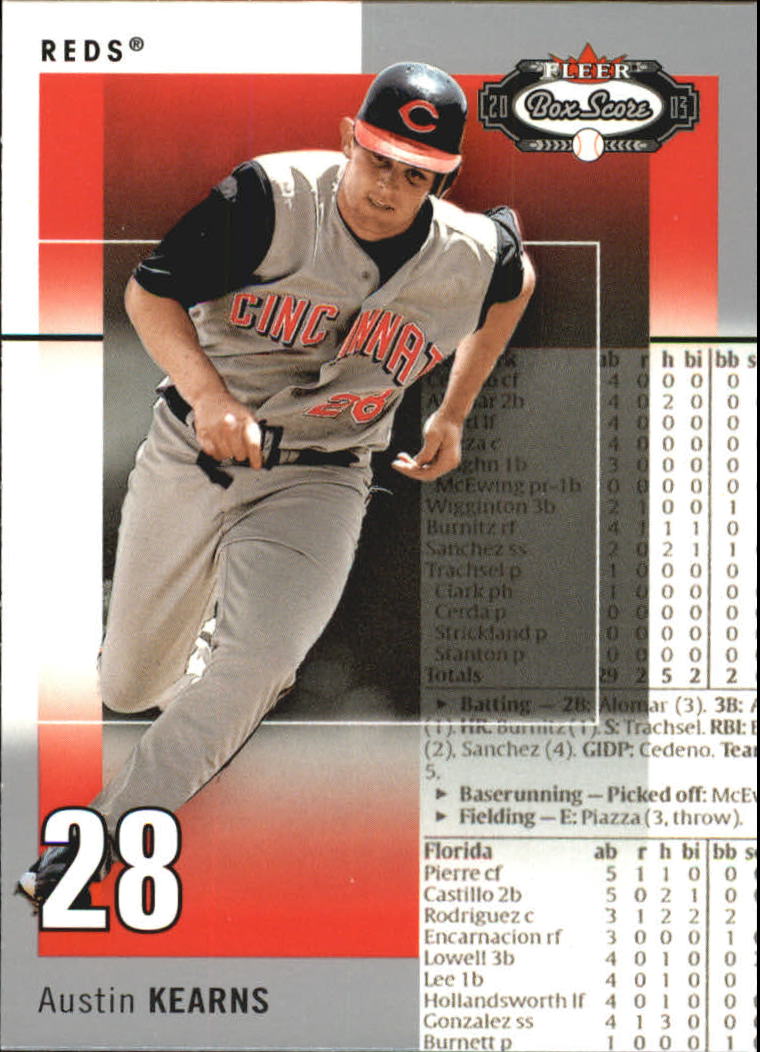 B1527- 2003 Fleer Box Score BB Cards 1-245 +Inserts -You Pick- 15+ FREE US SHIP - Picture 154 of 249