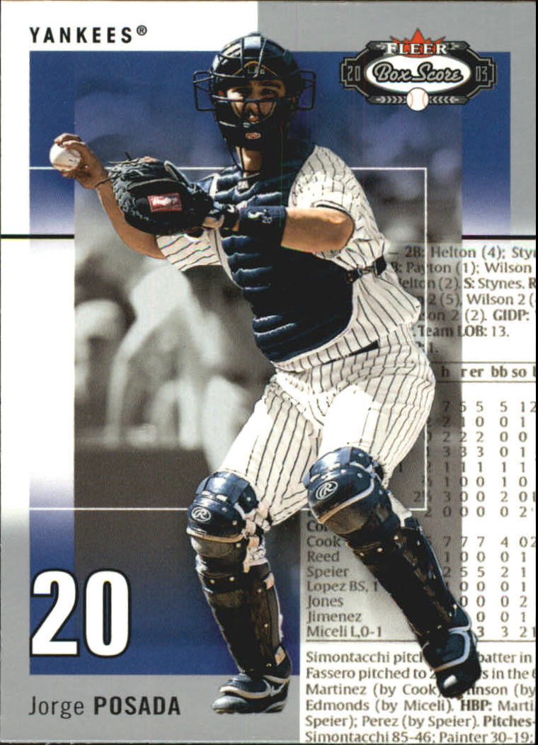 B1527- 2003 Fleer Box Score BB Cards 1-245 +Inserts -You Pick- 15+ FREE US SHIP - Picture 166 of 249