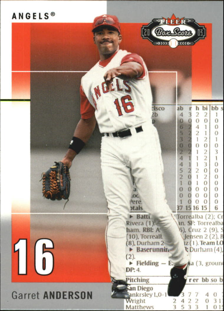 B1527- 2003 Fleer Box Score BB Cards 1-245 +Inserts -You Pick- 15+ FREE US SHIP - Picture 174 of 249