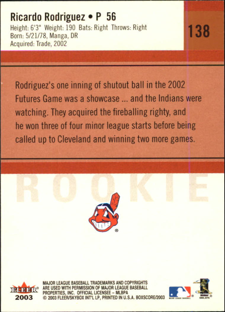 B1527- 2003 Fleer Box Score BB Cards 1-245 +Inserts -You Pick- 15+ FREE US SHIP - Picture 207 of 249