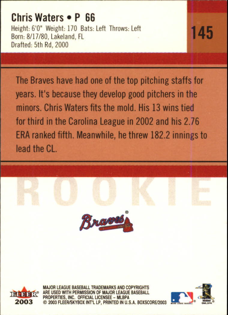 B1527- 2003 Fleer Box Score BB Cards 1-245 +Inserts -You Pick- 15+ FREE US SHIP - Picture 219 of 249