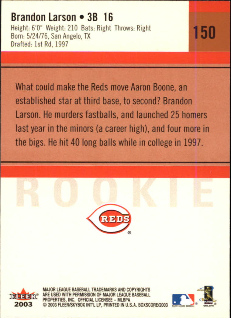 B1527- 2003 Fleer Box Score BB Cards 1-245 +Inserts -You Pick- 15+ FREE US SHIP - Picture 225 of 249