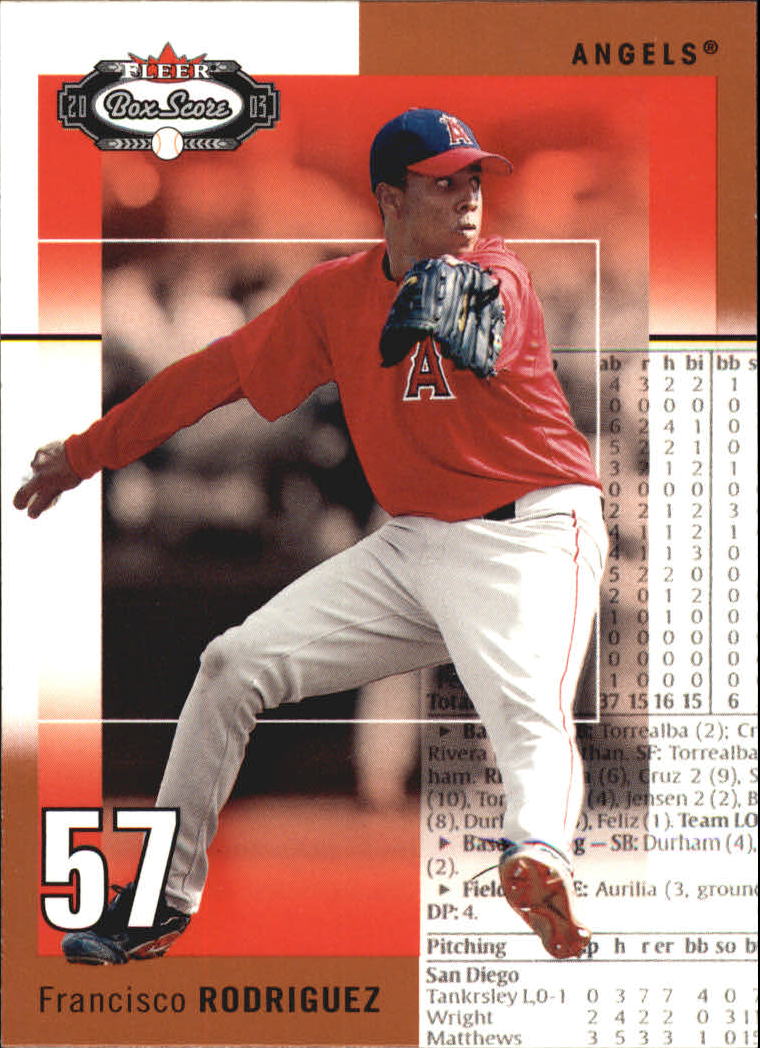 B1527- 2003 Fleer Box Score BB Cards 1-245 +Inserts -You Pick- 15+ FREE US SHIP - Picture 230 of 249