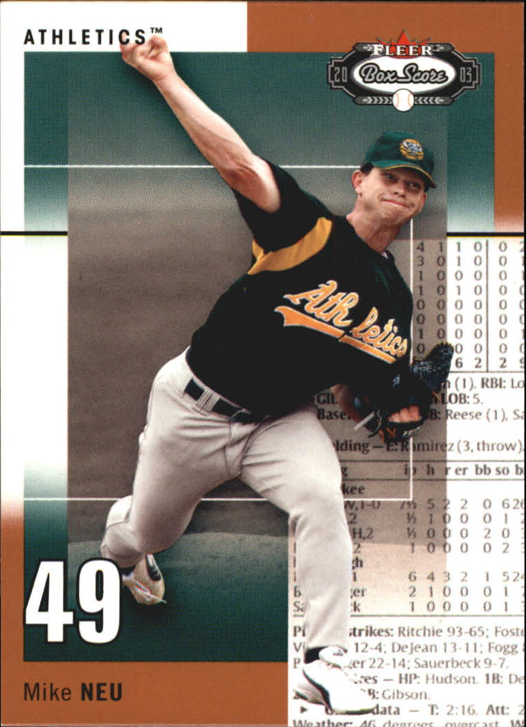 B1527- 2003 Fleer Box Score BB Cards 1-245 +Inserts -You Pick- 15+ FREE US SHIP - Picture 232 of 249