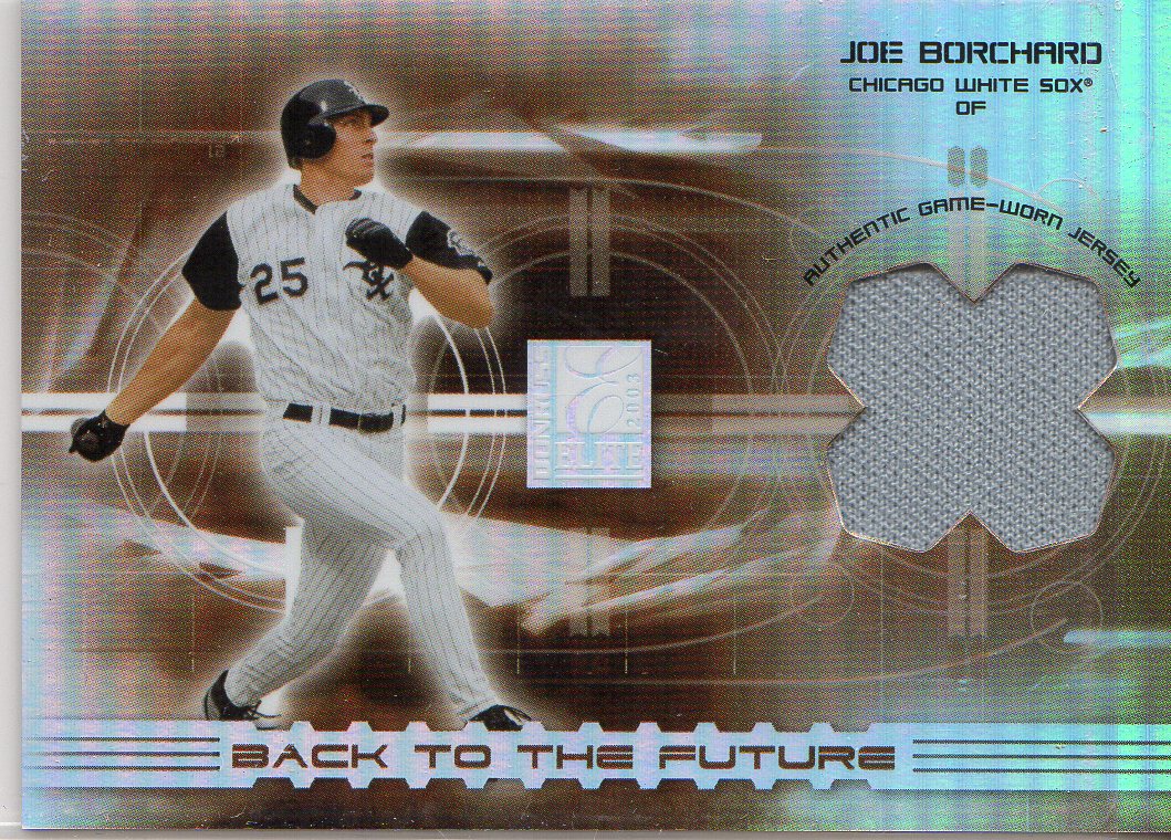 2003 Donruss Elite Back to the Future Threads #4 Joe Borchard