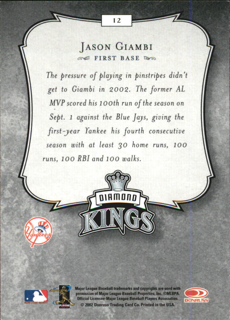 A1894- 2003 Donruss Baseball Karten 1-250 + Rookies -du Pick- 15 + Free US - Bild 19 von 481